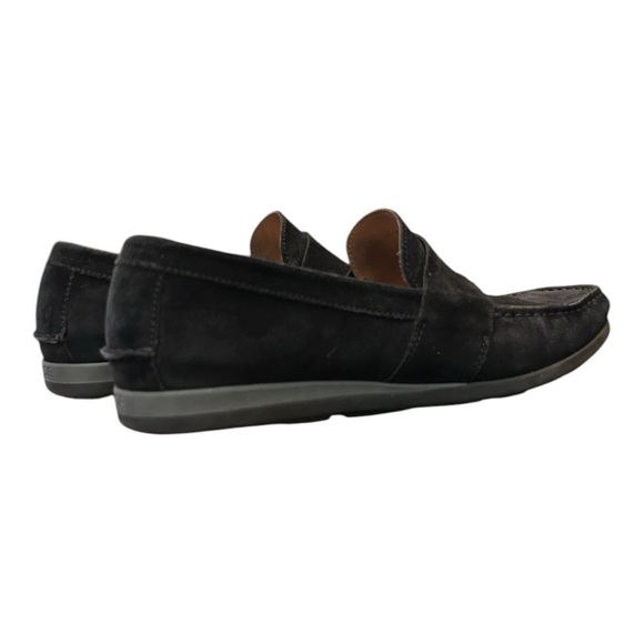 Vince Men's Black Suede Slip On Loafers - Picture 6 of 11
